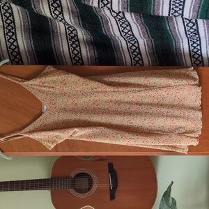 Vintage 90s Calvin Klein Floral Slip Dress